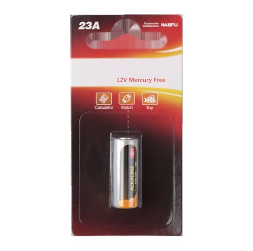 pila alcalina de 23 A, 12 V, 1 ud