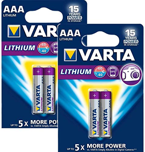 pILA ULTRA LITHIUM AA - LR06 (BLISTER 4 unid.) Ø14,5x50,5mm, ideal para dispositivos de alto consumo. Duraderas y confiables, estas pilas garantizan un rendimiento óptimo.