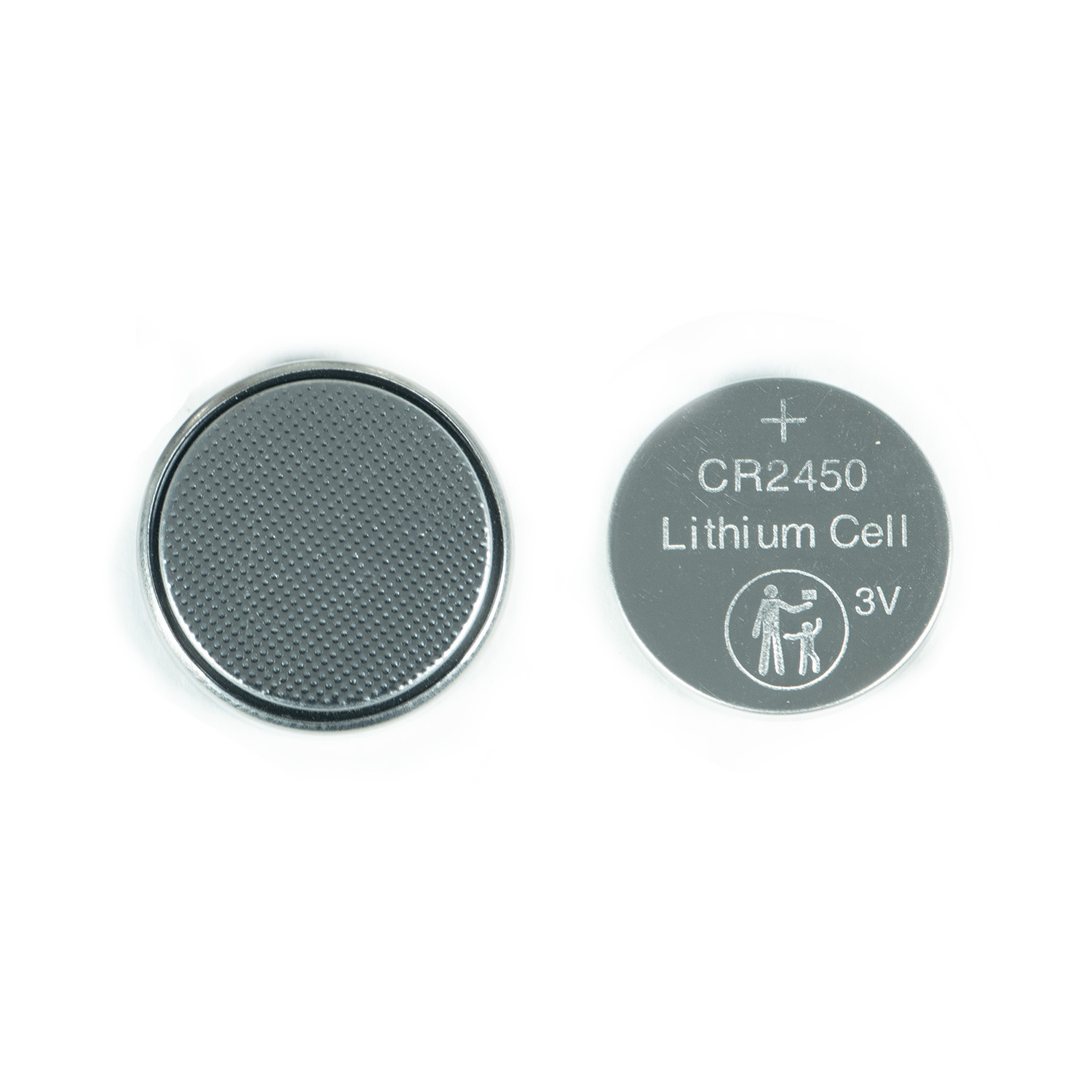pila de botón de 3v cr2450, 2 unidades, ideal para relojes, mandos a distancia y dispositivos electrónicos pequeños.
